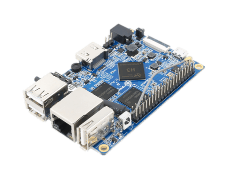 Микрокомпьютер Orange Pi PC Plus с блоком питания
